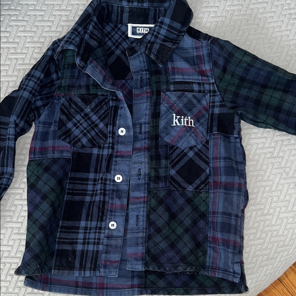 Kith Multicolor Plaid Shirt | Toddler 3T